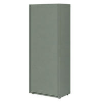 MIDISCHRANK 42/112/33 cm  - Schilfgrün/Eichefarben, Trend, Holzwerkstoff/Kunststoff (42/112/33cm) - MID.YOU