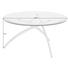 COUCHTISCH in Metall, Glas 90/44 cm - Transparent/Alufarben, Design, Glas/Metall (90/44cm) COUCHTISCH in Metall, Glas 90/44 cm - Transparent/Alufarben, Design, Glas/Metall (90/44cm)