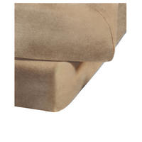 GUMIS LEPEDŐ 140-160/200-220 cm  - világosbarna, Basics, textil (140-160/200-220cm) - Fleuresse