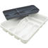 BESTECKEINSATZ - Silberfarben/Weiß, Basics, Kunststoff (39,5/30,5/7cm) - Plast 1 BESTECKEINSATZ - Silberfarben/Weiß, Basics, Kunststoff (39,5/30,5/7cm) - Plast 1