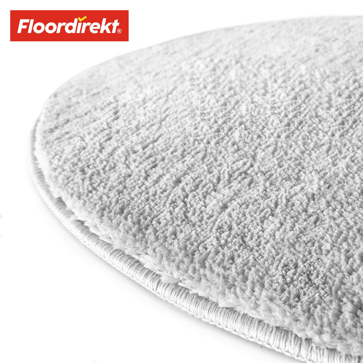 BADEMATTE SKY Weiß 120 cm  - Weiß, Basics, Kunststoff/Textil (120cm) - Floordirekt