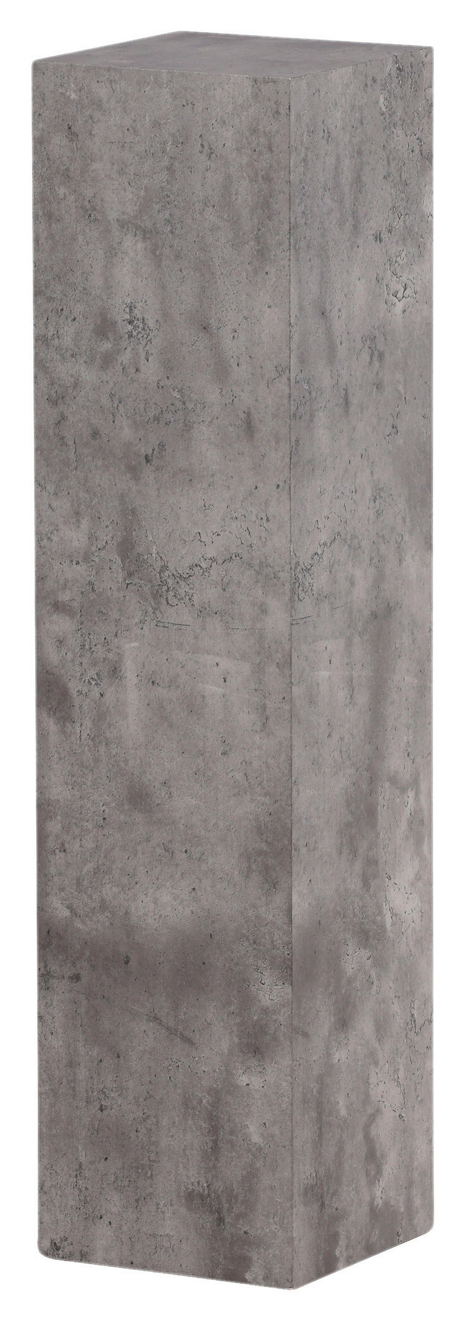 BEISTELLTISCH 23/23/95 cm furniert Grau quadratisch  - Grau, Design, Holzwerkstoff (23/23/95cm) - Livetastic
