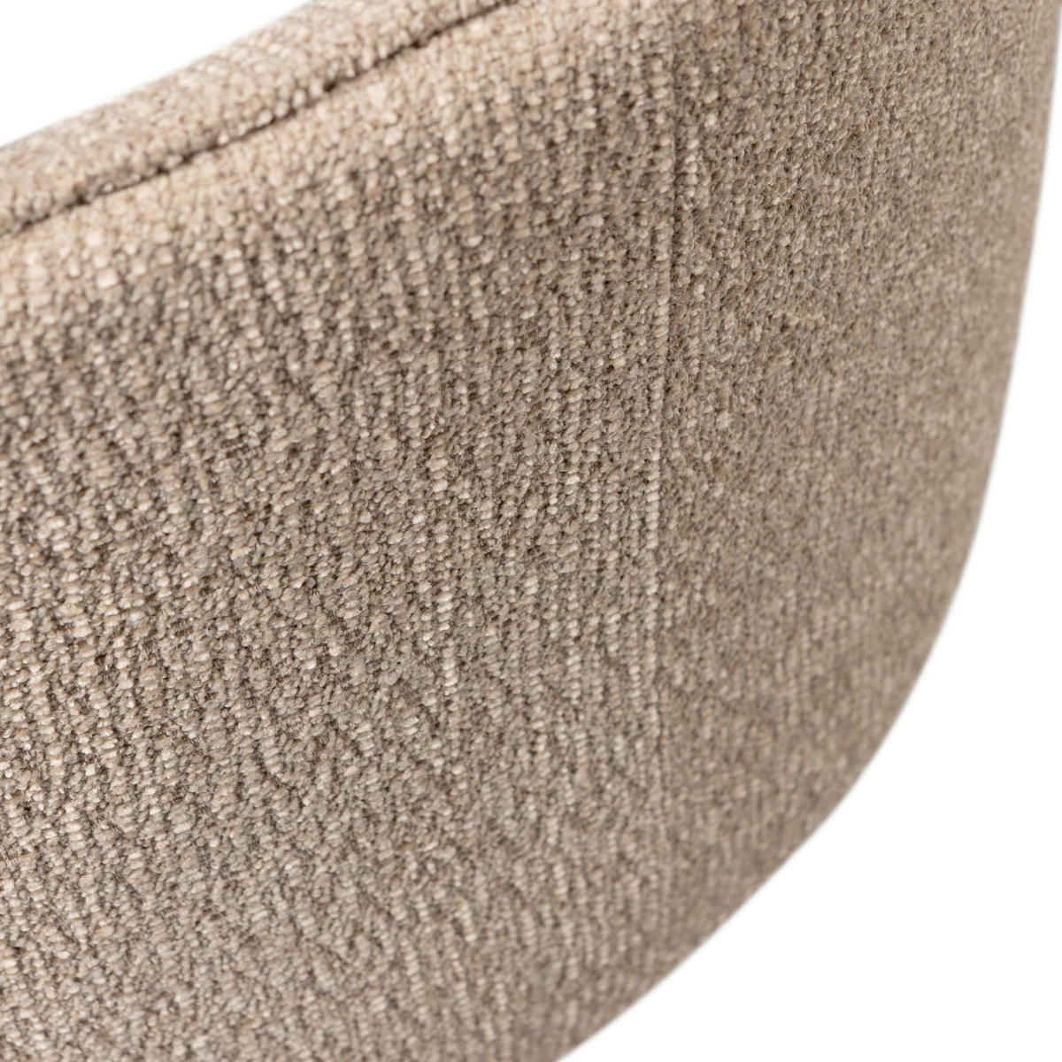 ARMLEHNSTUHL   Webstoff  - Sandfarben, MODERN, Textil/Metall (70/90/66cm) - Livetastic