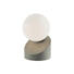 LED-TISCHLEUCHTE - Weiß/Grau, Design, Glas/Metall (16cm) - Boxxx LED-TISCHLEUCHTE - Weiß/Grau, Design, Glas/Metall (16cm) - Boxxx