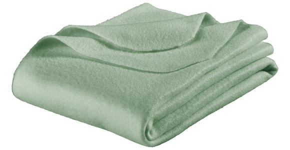 FLEECEDECKE 75/100 cm - Grün, Basics, Textil (75/100cm) - My Baby Lou