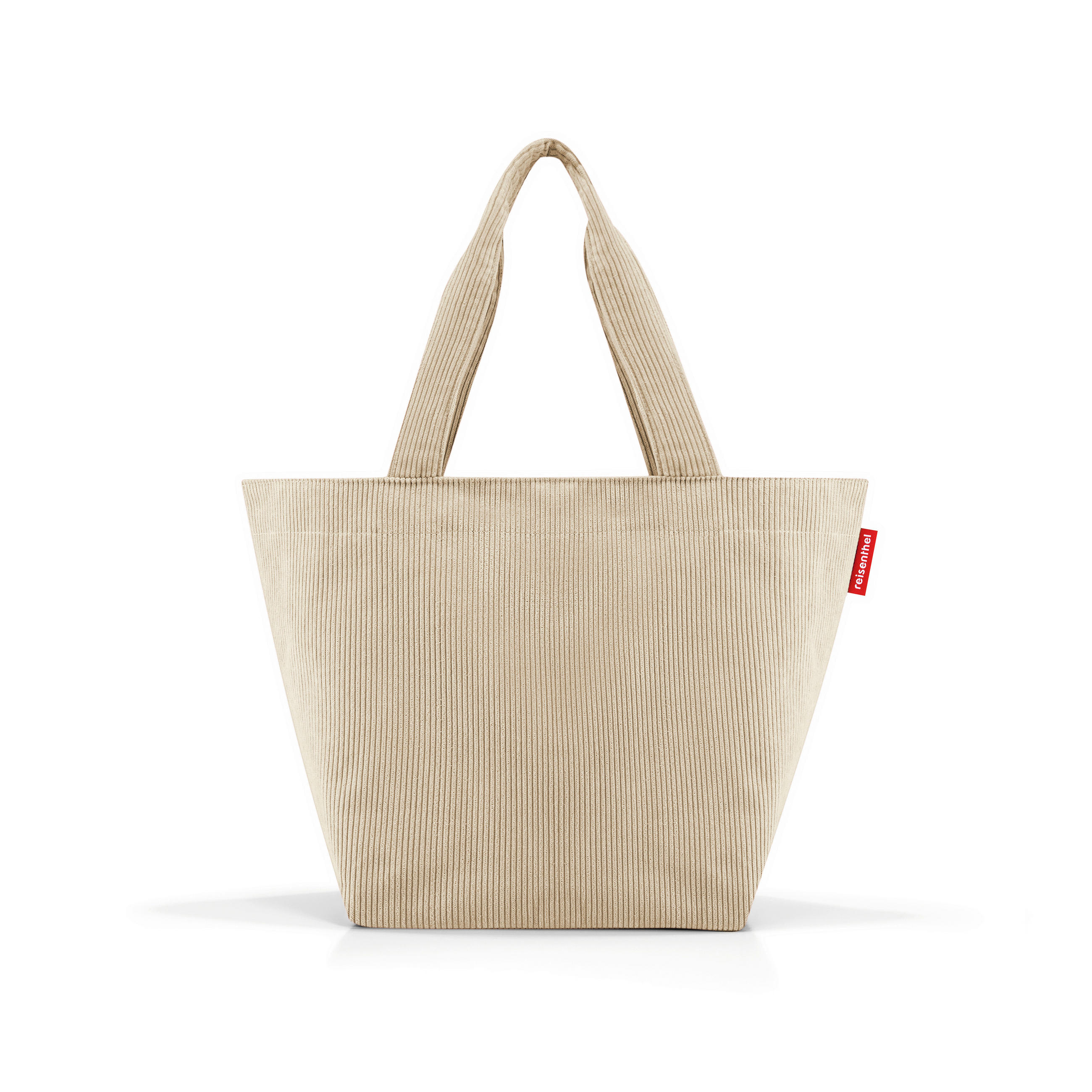 SHOPPER  - Beige/Schwarz, Basics, Textil (51/30,5/26cm) - Reisenthel