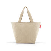 SHOPPER 15 L  - Beige/Schwarz, Basics, Textil (51/30,5/26cm) - Reisenthel