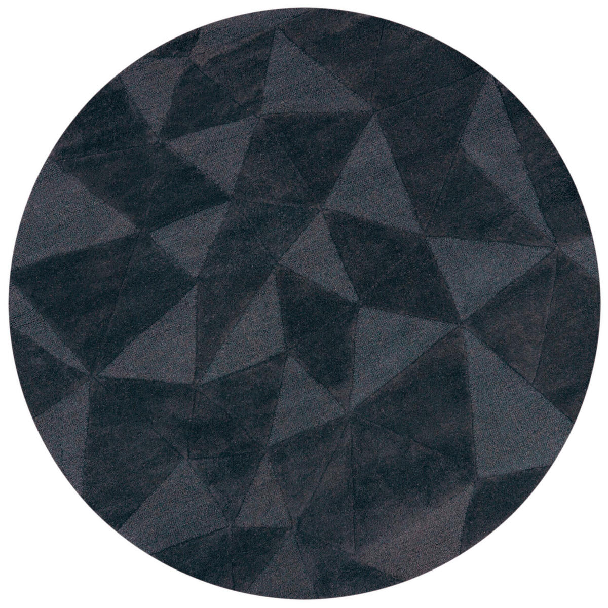 WOLLTEPPICH 160/160 cm Grau  - Grau, MODERN, Textil (160/160cm) - Xora