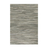 FLACHWEBETEPPICH  Wohnzimmer 170/240 cm Hellgrau rechteckig  - Hellgrau, Basics, Leder/Textil (170/240cm) - Kayoom