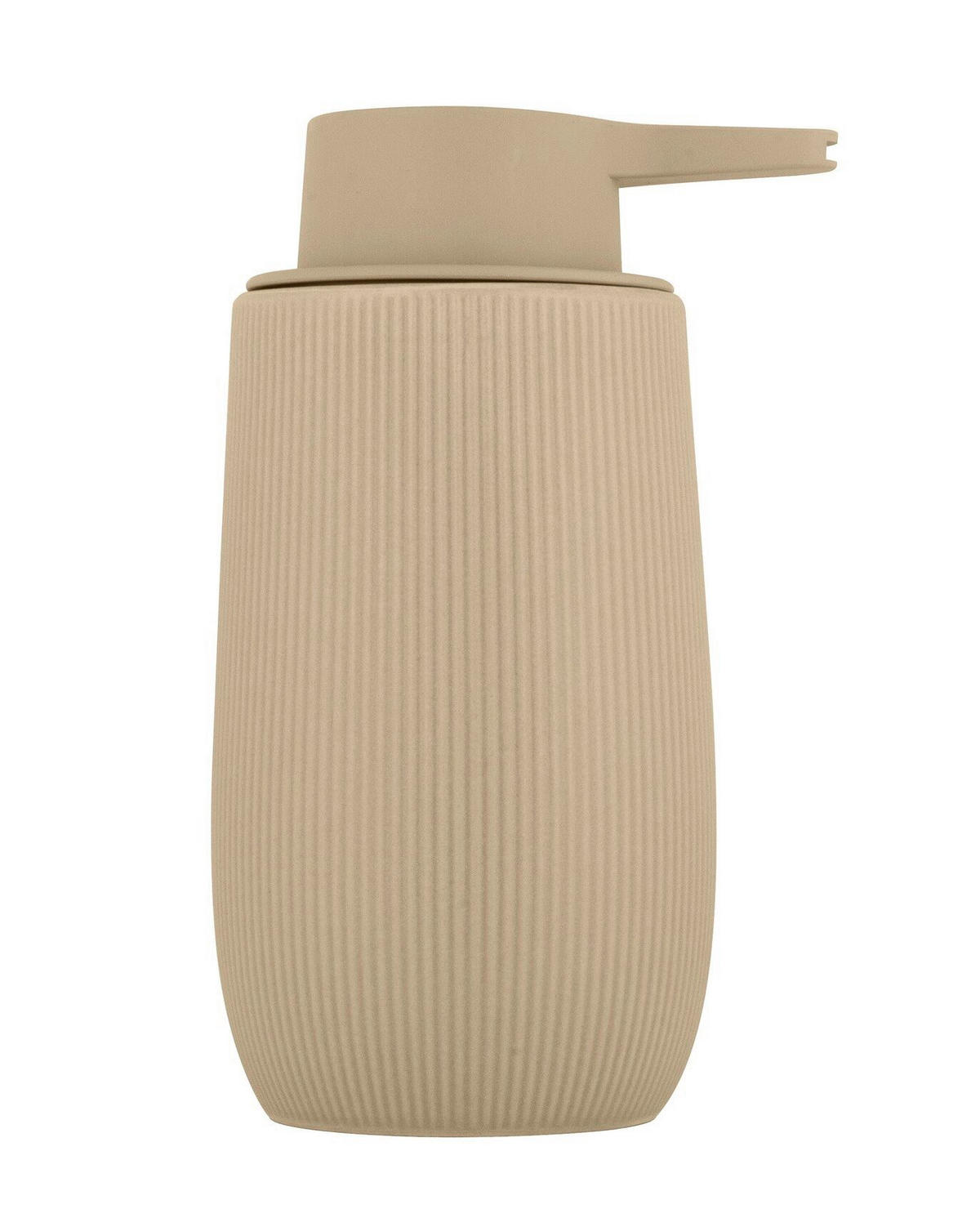 SEIFENSPENDER FABLO  - Beige, Basics, Keramik/Kunststoff (9,5/17,5/8cm) - Wenko