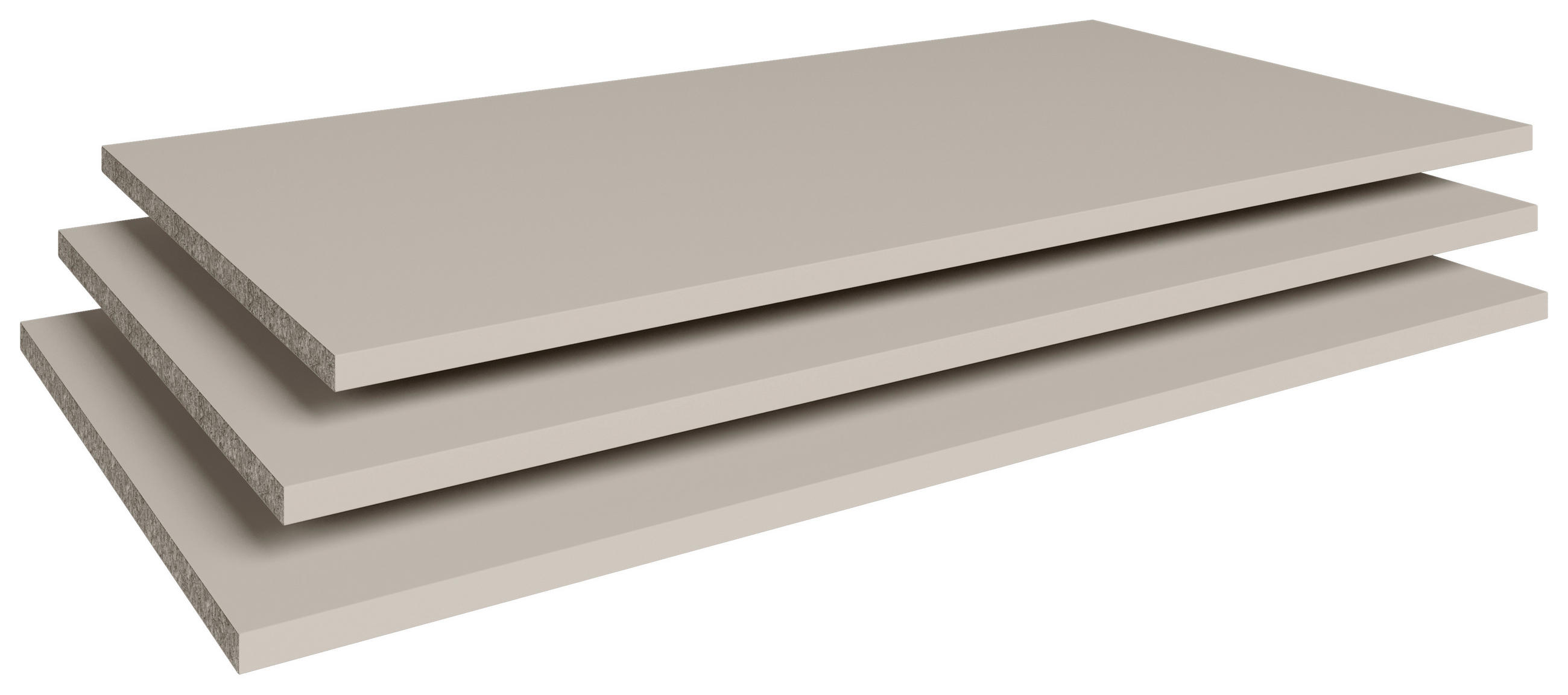 EINLEGEBODENSET 87/1,5/46 cm  - Kaschmir/Beige, Konventionell, Holzwerkstoff (87/1,5/46cm) - MID.YOU