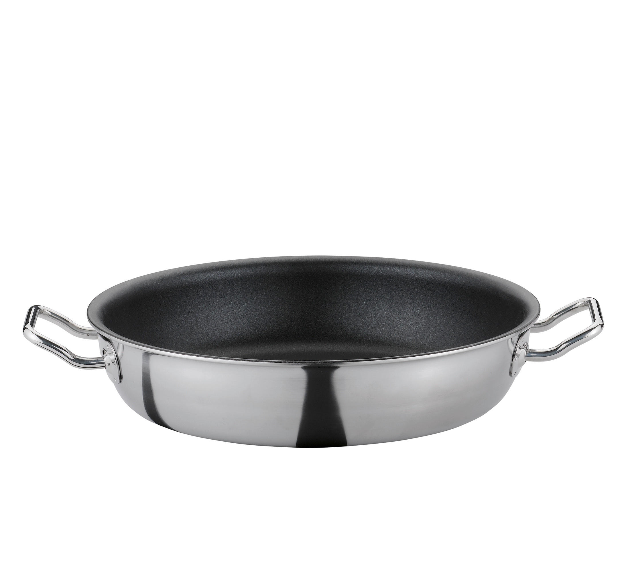 BRATPFANNE VULCANO CLASSIC  - Edelstahlfarben, Basics, Metall (28/7,0cm) - Spring