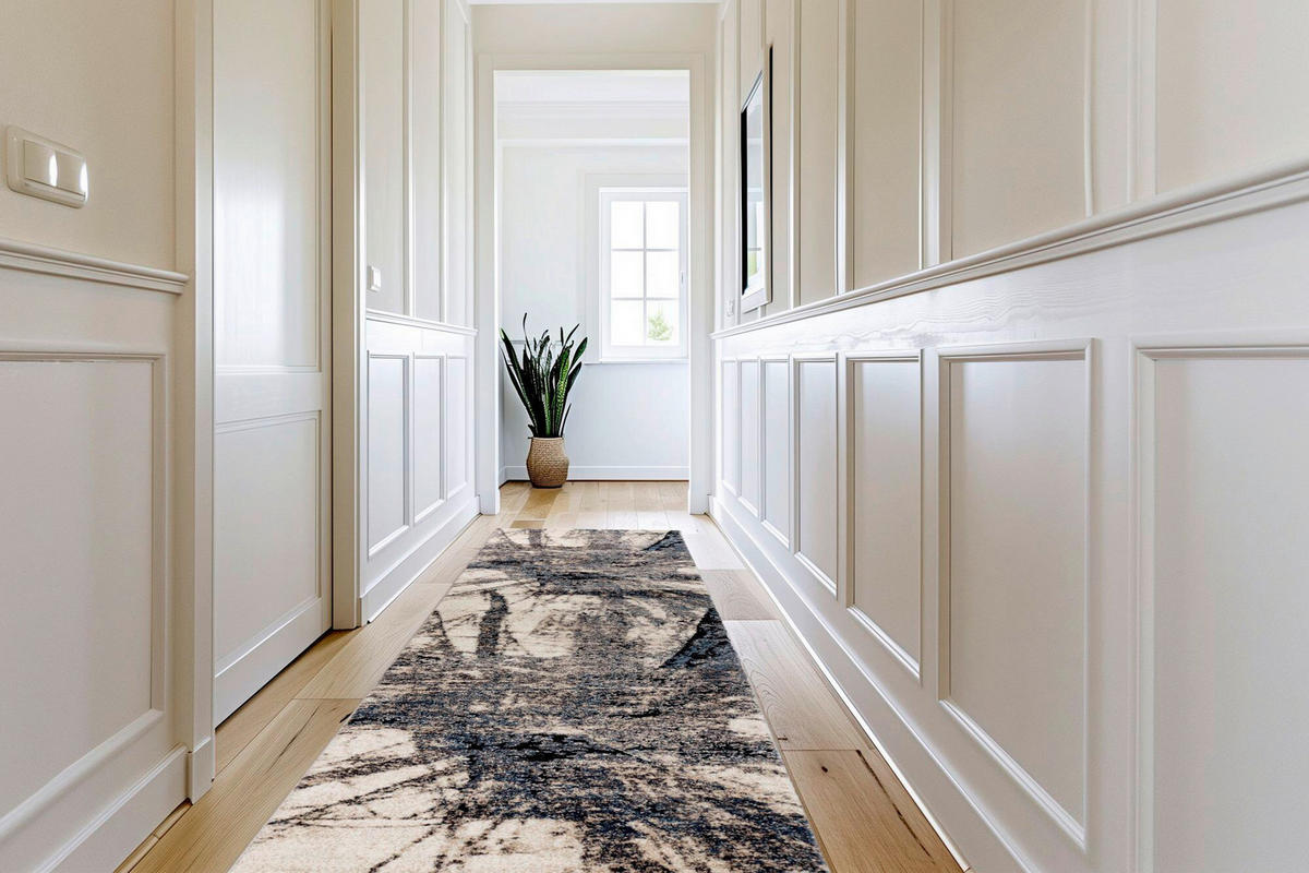 FLACHWEBETEPPICH 80/150 cm Blau rechteckig  - Blau, Basics, Textil (80/150cm) - Kayoom