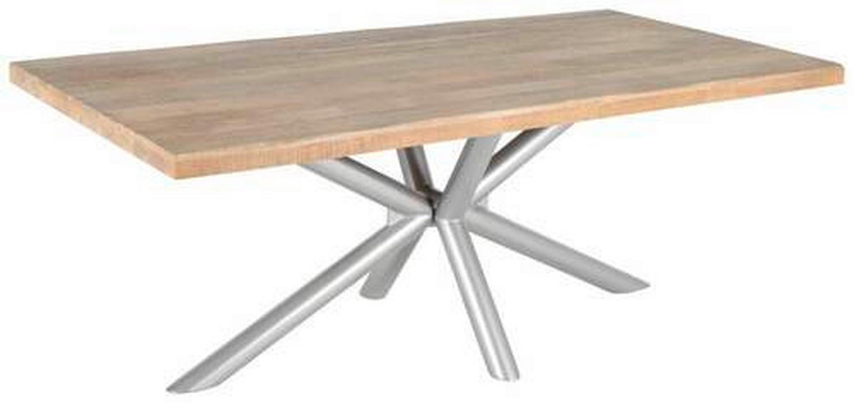 TISCHGESTELL in Metall 160/70/72 cm   - Silberfarben, MODERN, Metall (160/70/72cm) - Boxxx
