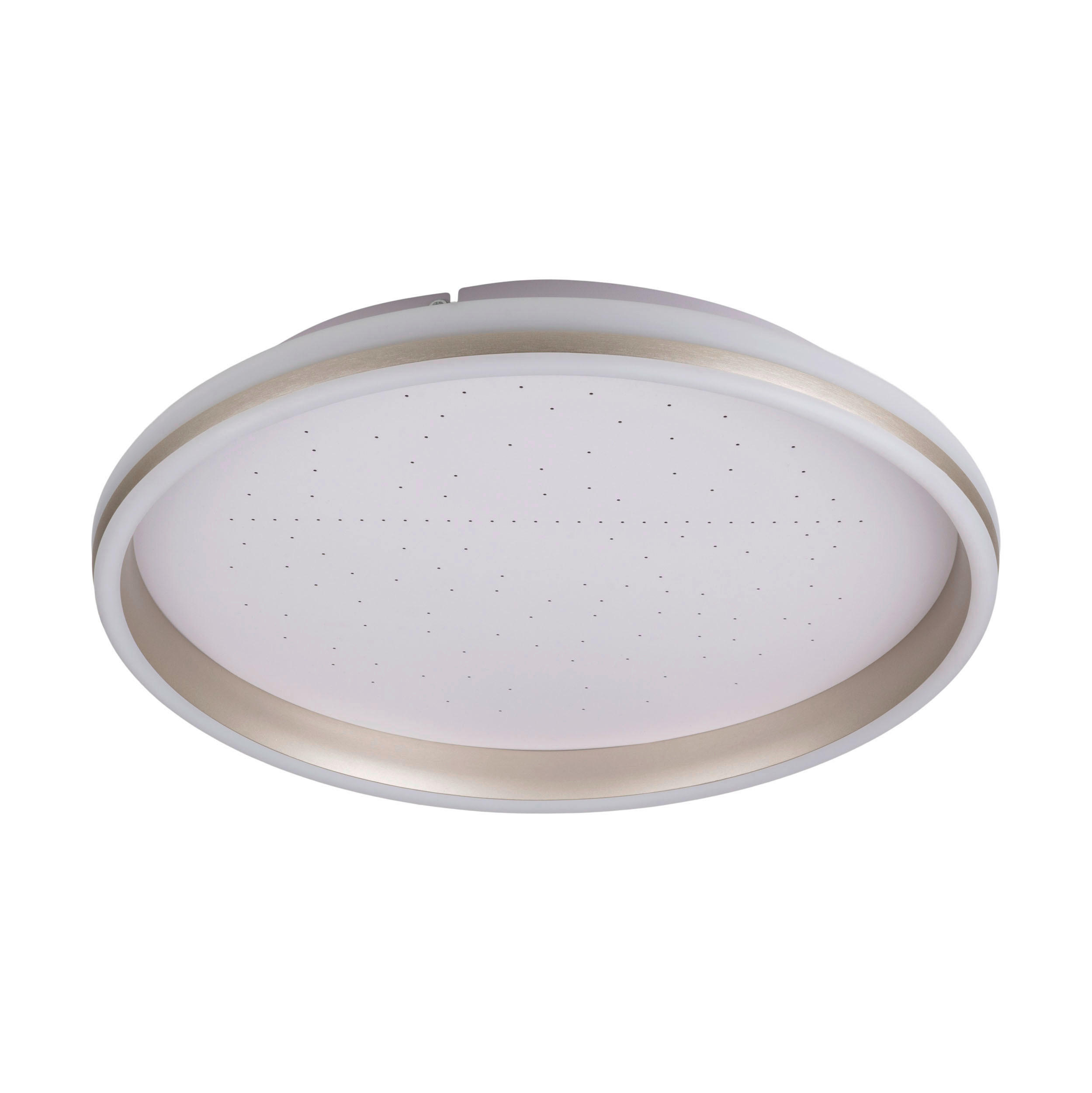 LED-DECKENLEUCHTE Deckenleuchte METEOR 47,2/47,2/7,5 cm   - Weiß, Design, Metall (47,2/47,2/7,5cm) - Näve