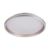 LED-DECKENLEUCHTE Deckenleuchte METEOR 47,2/47,2/7,5 cm   - Weiß, Design, Metall (47,2/47,2/7,5cm) - Näve