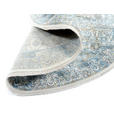 WEBTEPPICH 200 cm Toulon Blau, Grau rund  - Blau/Grau, Design, Textil (200cm) - Dieter Knoll