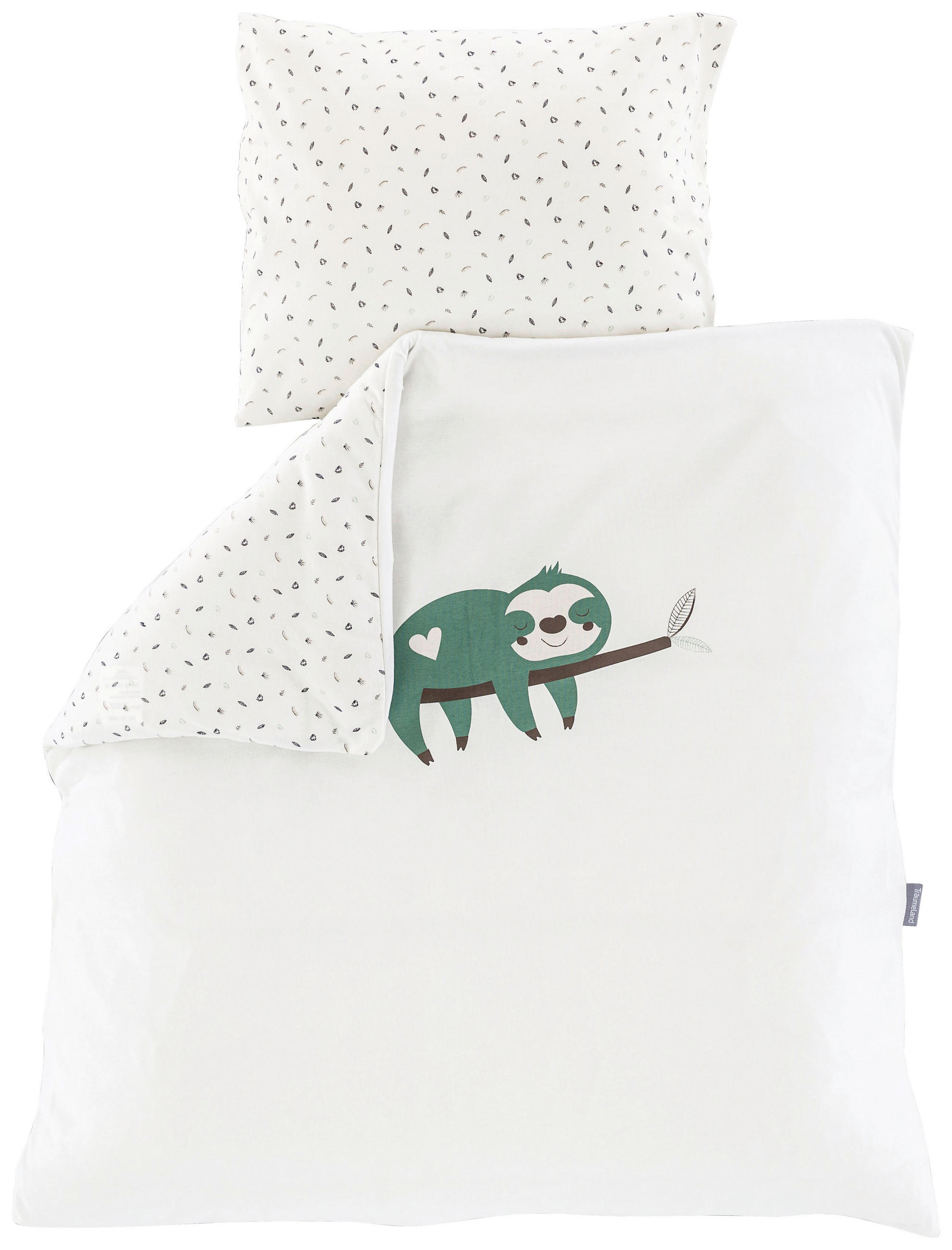 BABYBETTWÄSCHE 80/80 cm  - Weiß, Trend, Textil (80/80cm) - Träumeland