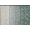 FUßMATTE 50/75 cm Green Desert  - Beige/Grau, Design, Kunststoff/Textil (50/75cm) - wash+dry