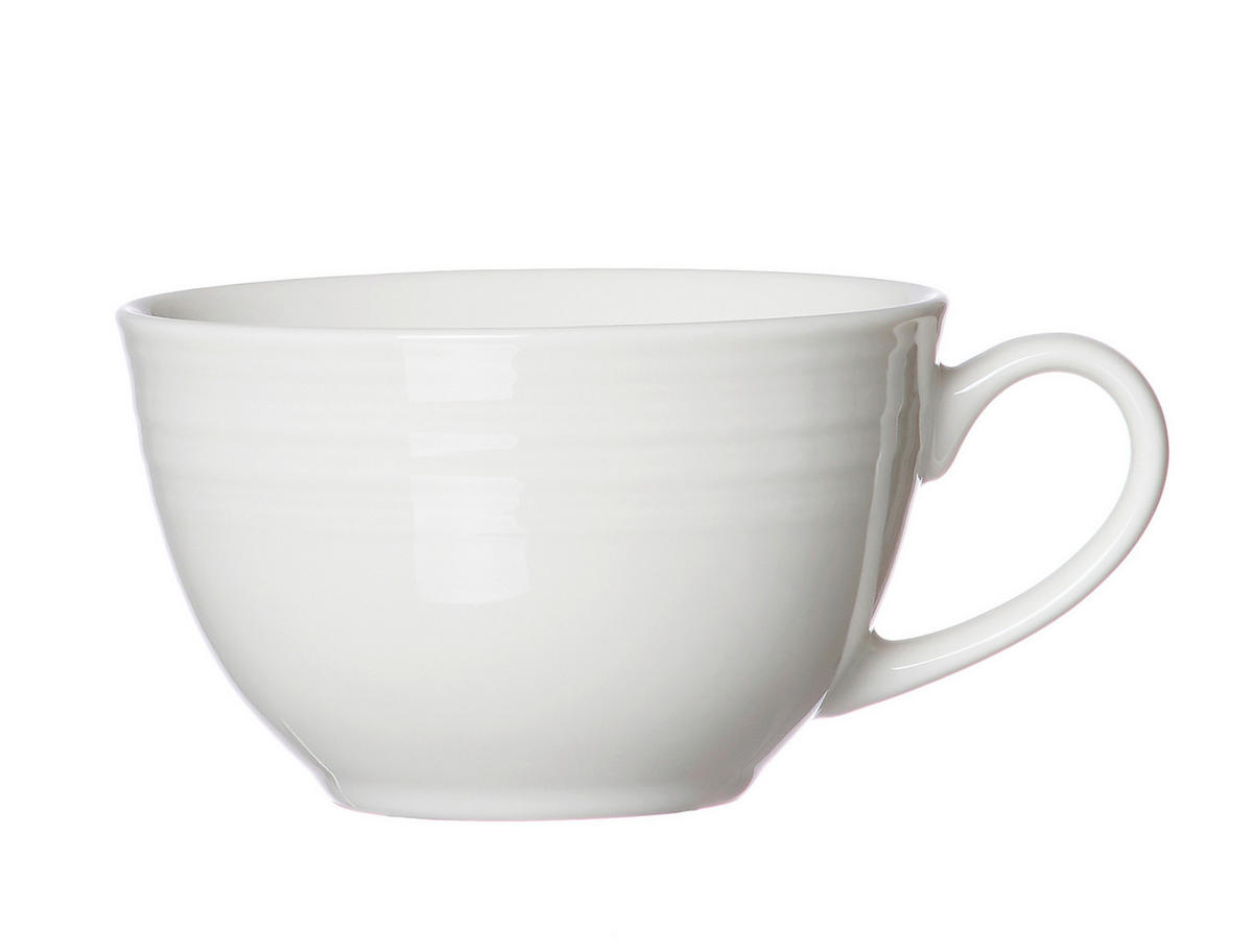 KAFFEETASSE LEVI 220 ml  - Weiß, Design, Keramik (220ml) - Ritzenhoff Breker