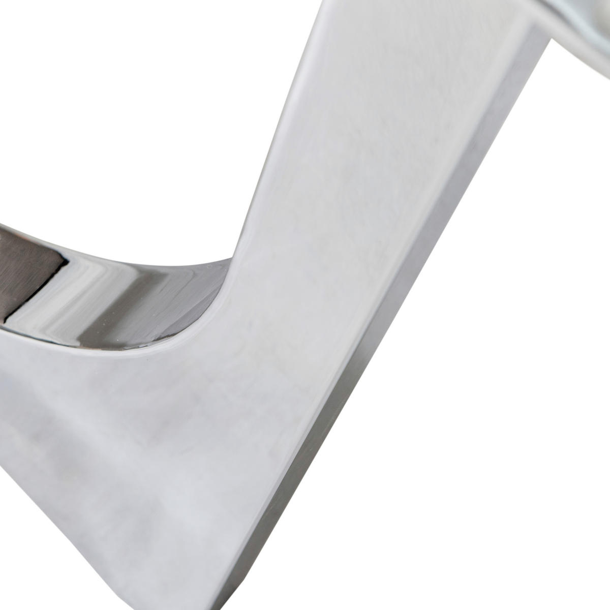 TISCHGESTELL in Metall   - Chromfarben, MODERN, Metall (79/72/10cm) - Livetastic