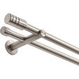 RUNDSTANGENGARNITUR 240 cm - Edelstahlfarben, Basics, Metall (240cm) - Homeware