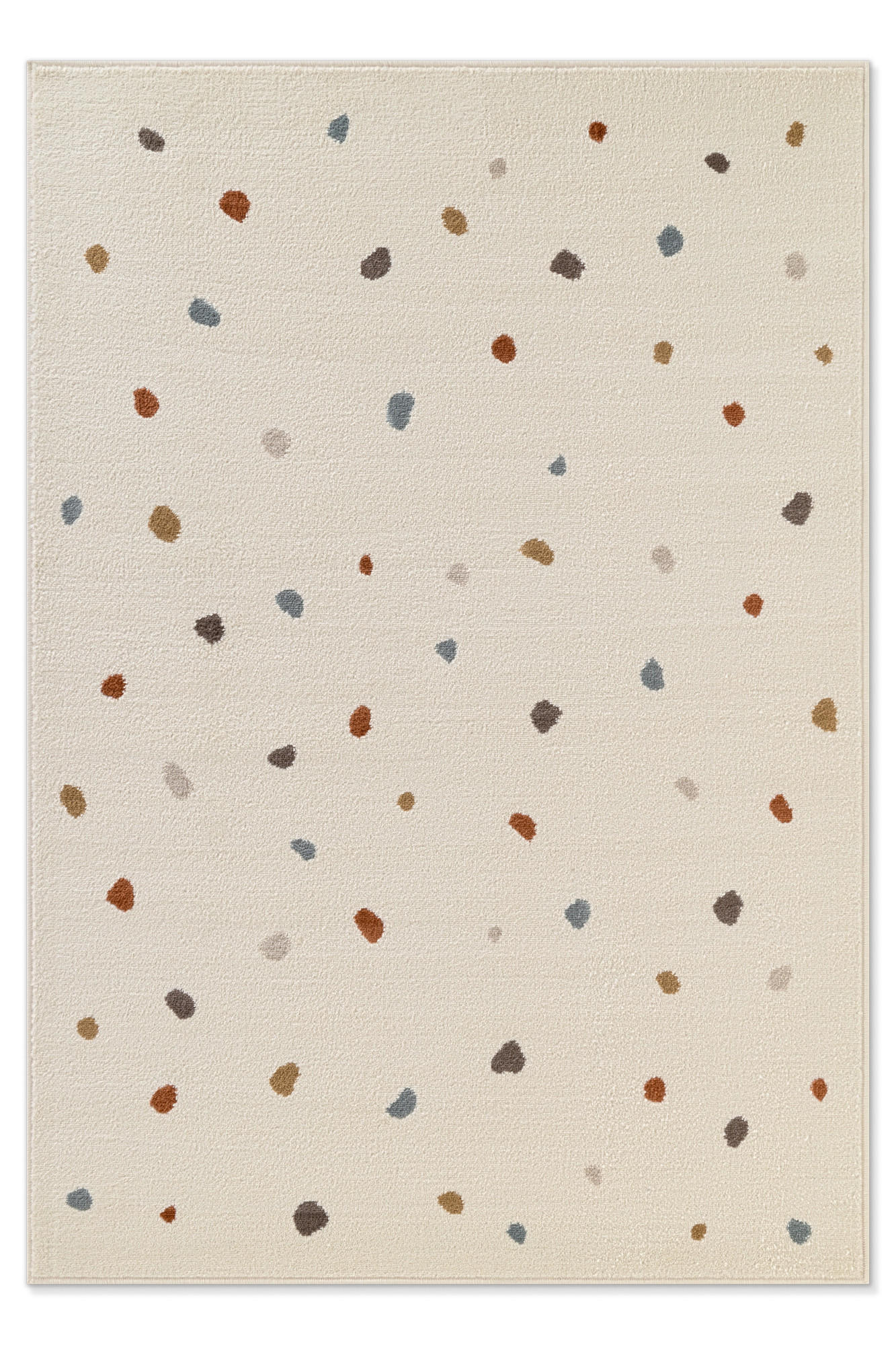 KINDERTEPPICH 160/235 cm Adventures Punkte  - Multicolor/Creme, Design, Kunststoff/Textil (160/235cm) - Hanse Home