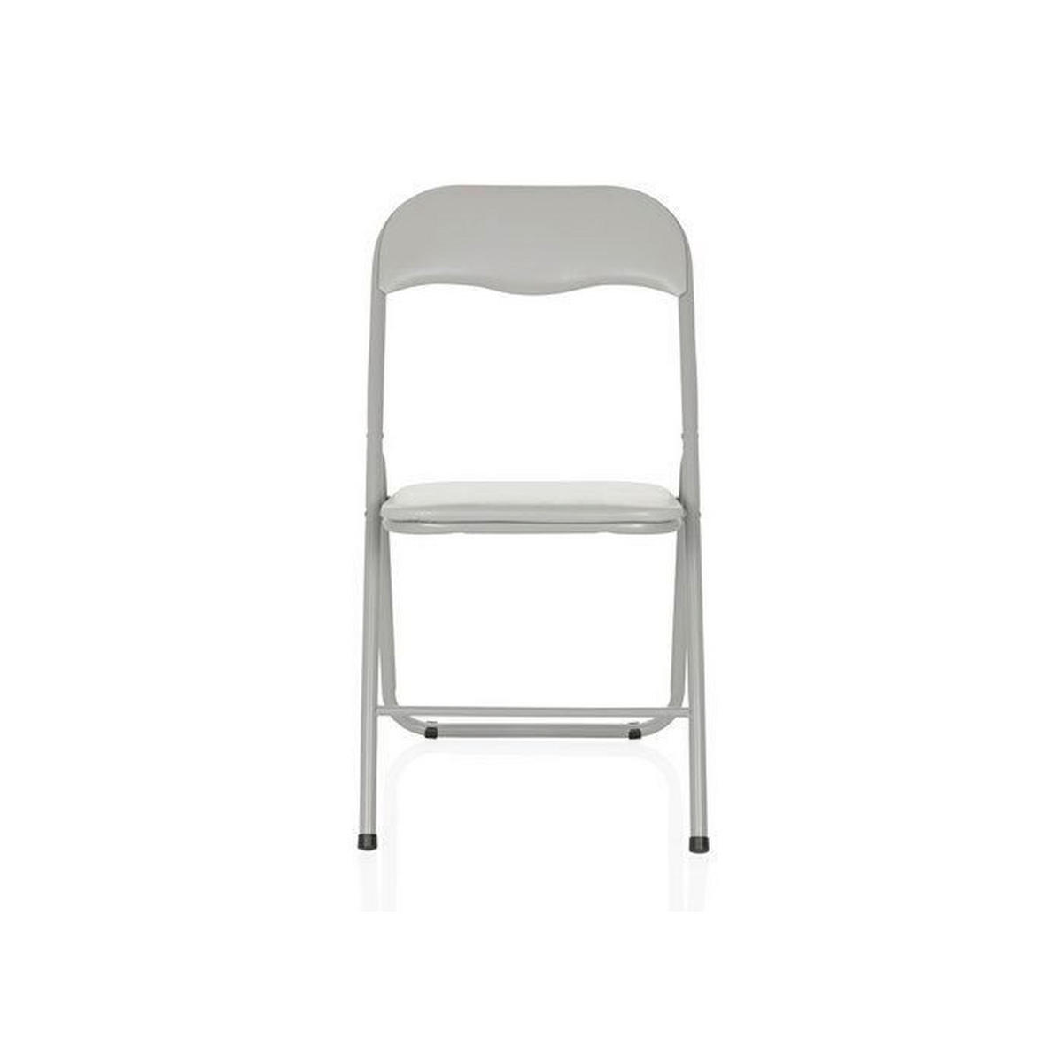 SKLÁDACÍ ŽIDLE, šedá - šedá, Moderní, kov (44/81/48cm) - MID.YOU
