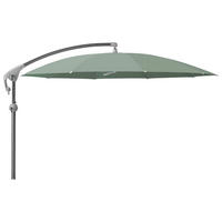 AMPELSCHIRM 350 cm Olivgrün  - Anthrazit/Olivgrün, Design, Textil/Metall (350/350cm) - Glatz