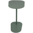 BEISTELLTISCH in Metall 53/38/60 cm  - Grün, Basics, Metall (53/38/60cm) - Novel