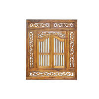 SPIEGEL 80/90/3,5 cm    in quadratisch  - Naturfarben, Design, Glas/Holz (80/90/3,5cm) - MID.YOU