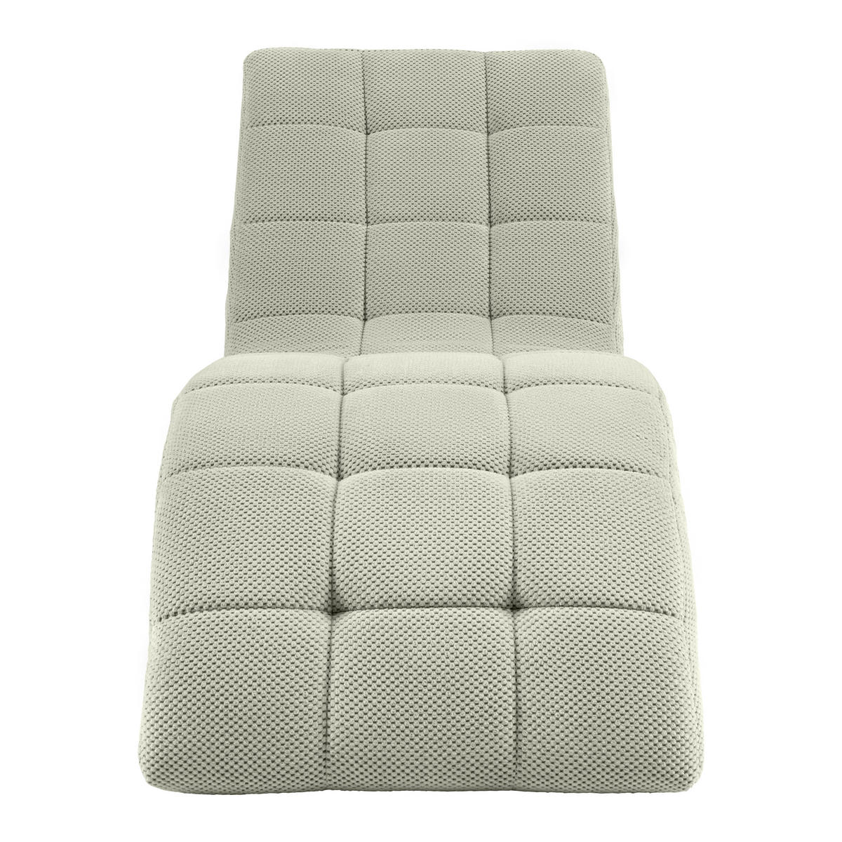 LIGGFÅTÖLJ i vävt tyg greige  - greige/svart, Modern, textil/plast (68/80/167cm) - MID.YOU