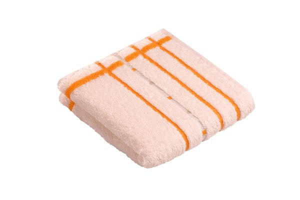 HANDTUCH QUADRATI Beige  - Beige, Basics, Textil (50/100cm) - Vossen