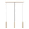 HÄNGLAMPA Caminia 110/9/150 cm  - sandfärgad/svart, Design, metall (110/9/150cm) - Eglo