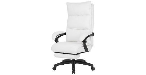CHEFSESSEL Teddystoff Beige - Beige/Schwarz, Design, Kunststoff/Textil (64,5/112/120/65cm) - Carryhome