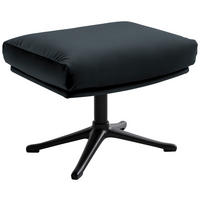 HOCKER Samt Dunkelgrün  - Dunkelgrün/Schwarz, Design, Textil/Metall (51/37/41cm) - home24