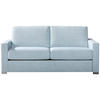 SCHLAFSOFA Webstoff Blau  - Chromfarben/Blau, Design, Textil/Metall (188/86/97cm) - Novel