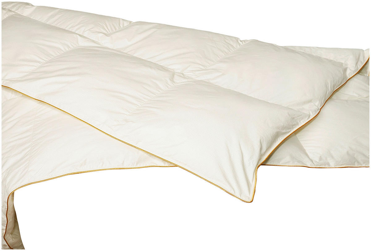 KASSETTENDECKE  Princessa 140/200 cm 100.00 % Polyester  - Weiß, Basics, Textil (140/200cm) - Sleeptex