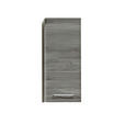 HÄNGESCHRANK 30/70/20 cm - Chromfarben/Grau, KONVENTIONELL, Glas/Holzwerkstoff (30/70/20cm) - Xora