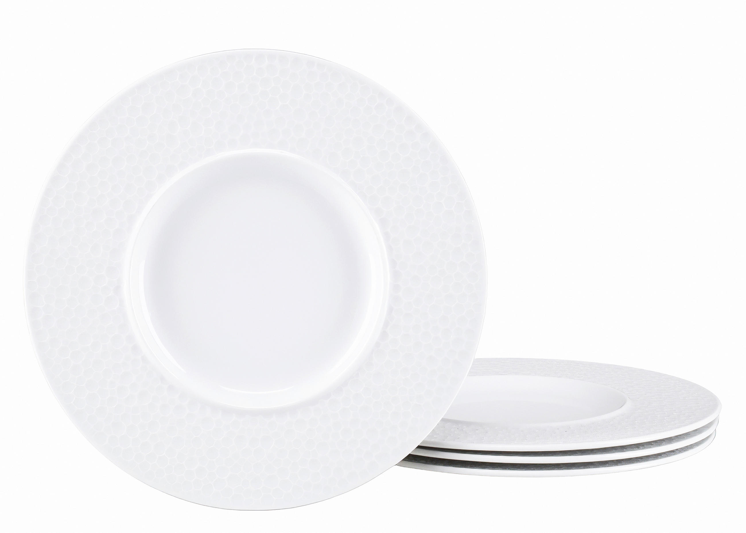 GOURMETTALLRIK  - vit, Basics, keramik (30/2,5cm) - Creatable