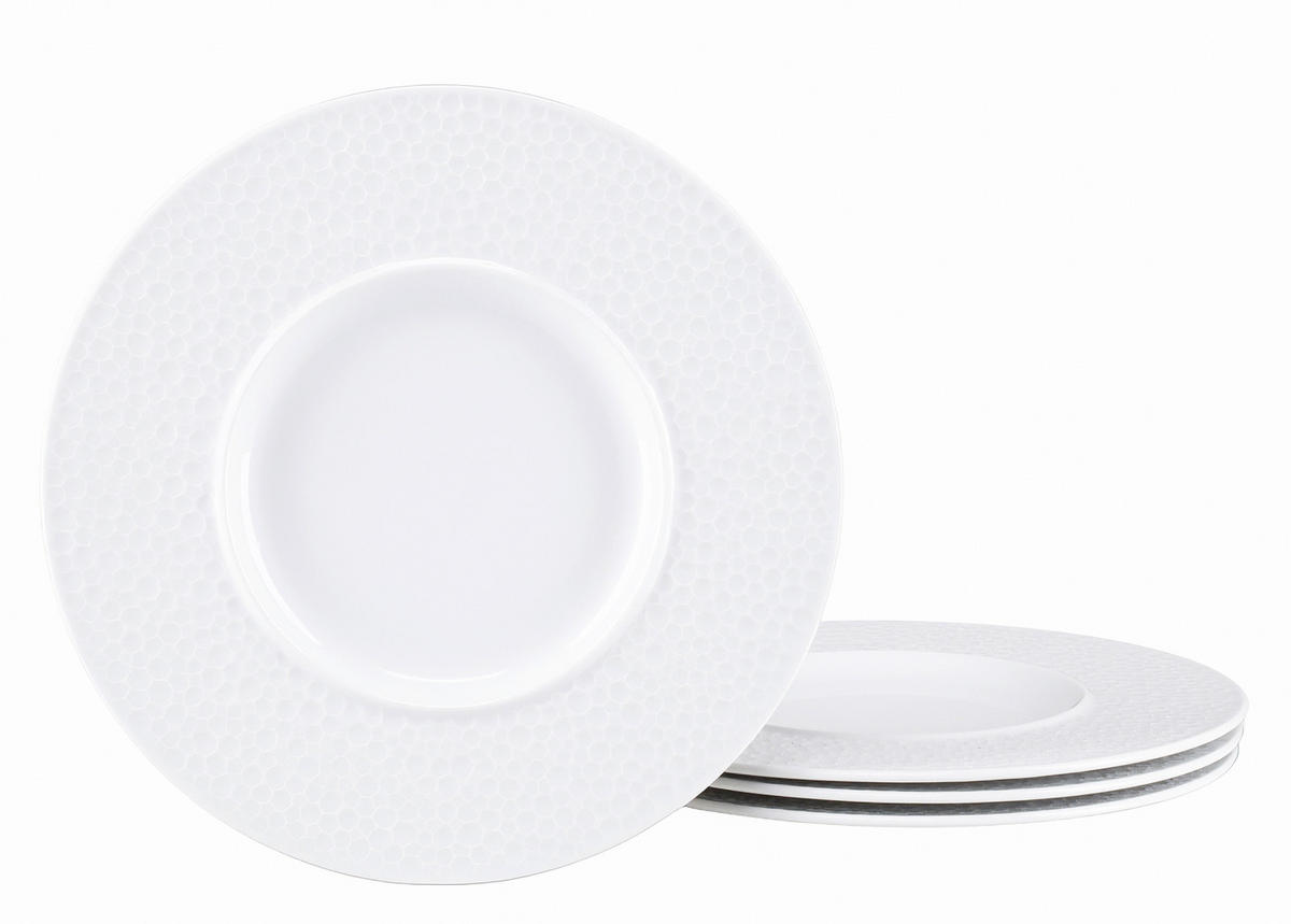 GOURMETTALLRIK  - vit, Basics, keramik (30/2,5cm) - Creatable