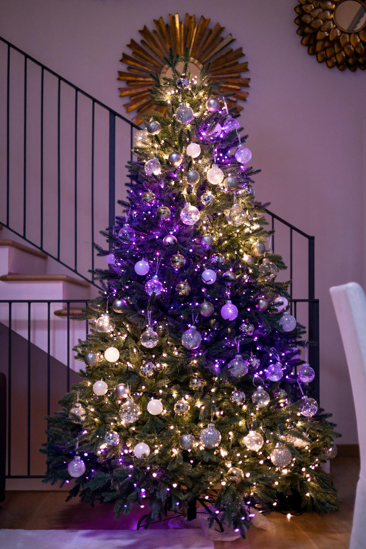 LED-DEKOLEUCHTE Twinkly 3200 cm   - Blau/Rot, Basics, Kunststoff (3200cm)