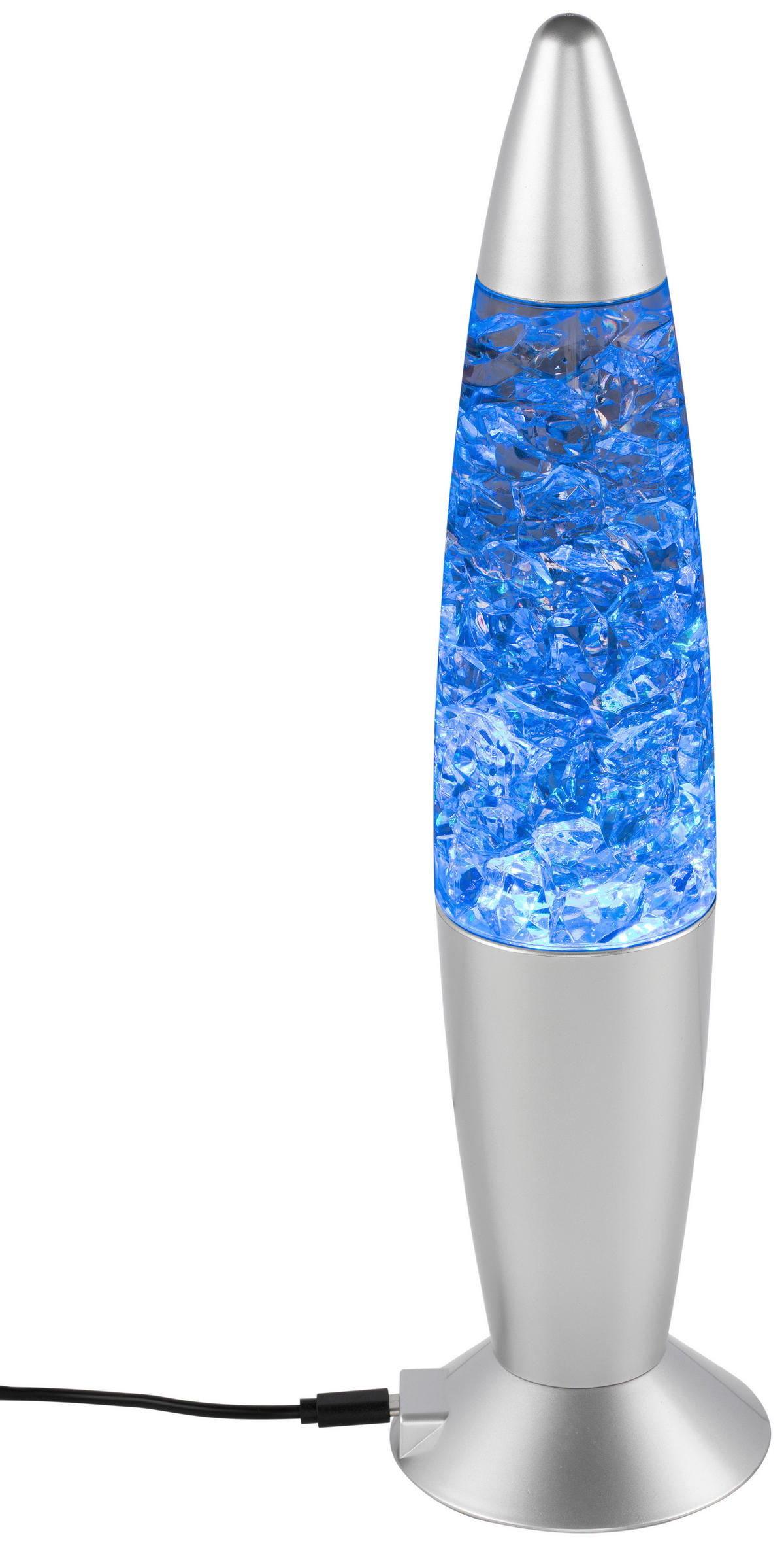 DEKORAČNÉ LED SVIETIDLO - strieborná, Lifestyle, plast (8,5/32,5cm) - Xora
