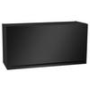 KÜCHENOBERSCHRANK 100/50/34,6 cm  in Schwarz  - Silberfarben/Schwarz, Basics, Holzwerkstoff/Kunststoff (100/50/34,6cm) - MID.YOU