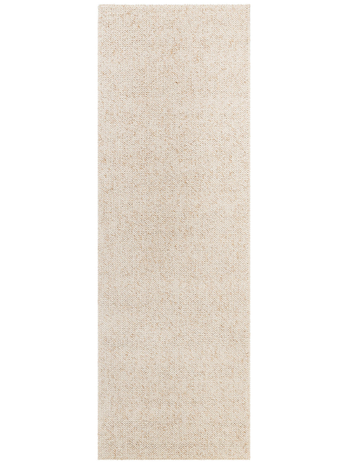 LÄUFER 80/240 cm Rocco  - Champagner/Creme, Basics, Kunststoff (80/240cm) - Elle Decoration