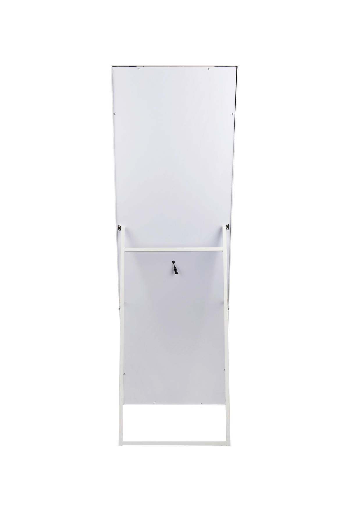 STANDSPIEGEL 50/155/4,5 cm  - Weiß, MODERN, Glas/Metall (50/155/4,5cm)