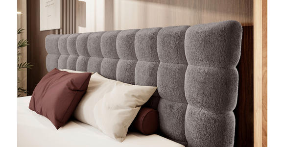 BOXSPRINGBETT 180/200 cm in Braun - Schwarz/Braun, Design, Holz/Holzwerkstoff (180/200cm) - Esposa