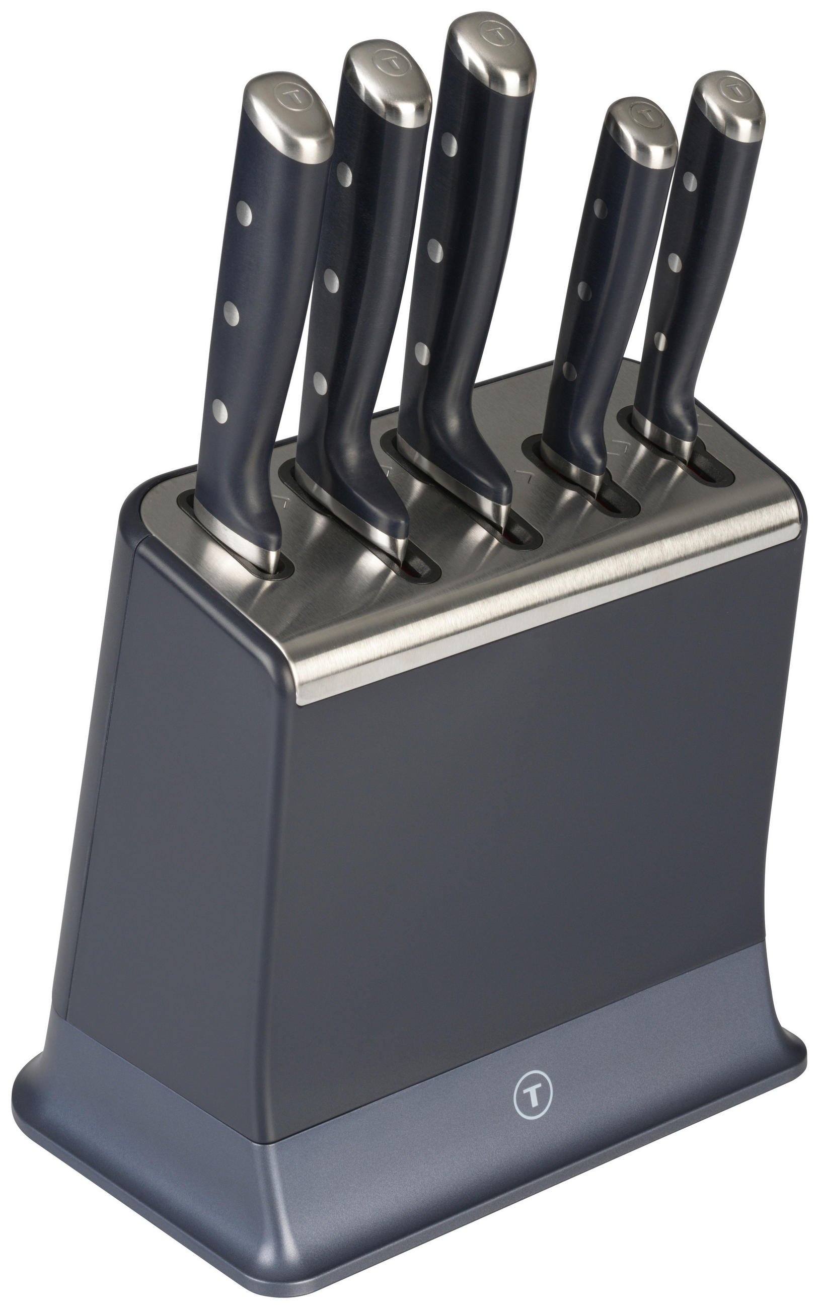 Tefal Messerblock EverSharp Pro Dunkelblau