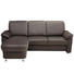 WOHNLANDSCHAFT Anthrazit - Chromfarben/Anthrazit, KONVENTIONELL, Textil/Metall (163/220cm) - Beldomo System WOHNLANDSCHAFT Anthrazit - Chromfarben/Anthrazit, KONVENTIONELL, Textil/Metall (163/220cm) - Beldomo System