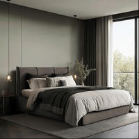 POLSTERBETT Lattenrost, Bettkasten 180/200 cm  in Braun  - Schwarz/Braun, MODERN, Holz/Kunststoff (180/200cm) - MID.YOU